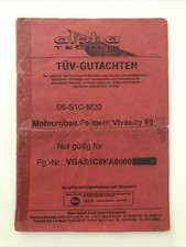 Peugeot Vivacity 50 Dokumente Heft Alpha Technik Mofa Umbau Anleitung 12 Seiten