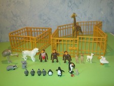 Playmobi Zoo Tierpark Zaun + konvolut  seltene Tiere ansehen