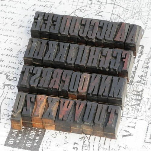 Alphabet holzbuchstaben 32 - holzbuchstaben,