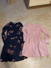 2 Mädchen Langarm Kleider YIGGA 158/164, Bonprix 164/170