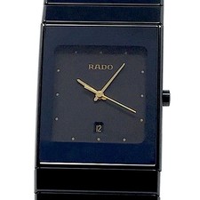 RADO (like new & unworn) L 31x27mm Diastar Ceramica Gold Jubile Keramik