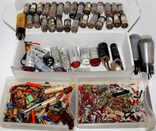 Teile Ersatzteil Röhrenradio Widerstand Kondensator Röhren SABA Grundig u.v.m.