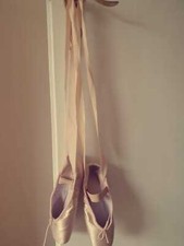 Ballettschuhe - selten getragene Spitzenschuhe Größe 35