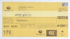 Peter Gabriel 6/17/07 Mainz
