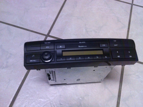 Skoda blues autoradio - skoda,