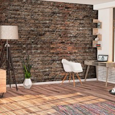 Stein Ziegelsteine Ziegel VLIES FOTOTAPETE 3D WOHNZIMMER TAPETE WANDBILD XXL