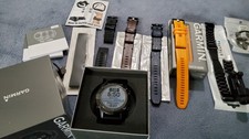 Garmin Fenix 6 Pro Sportuhr Smartwatch mit 7 Armbändern,  Top gepflegt! In OVP