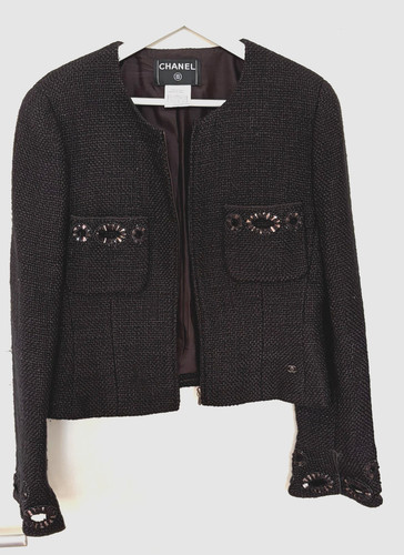 Chanel vintage tweed jacke - chanel, &