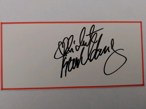 Franz lang autogramm - franz,