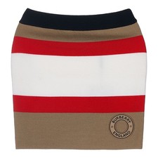 Burberry Wollrock mit Grafik Logo Baile Icon (12-14) A7041 74791629