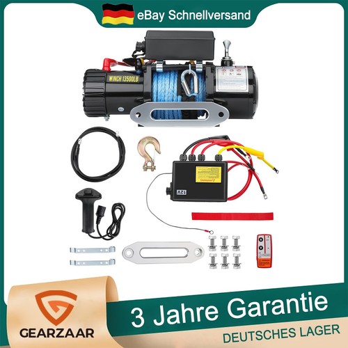 Elektrische seilwinde 13500lbs - elektrische,