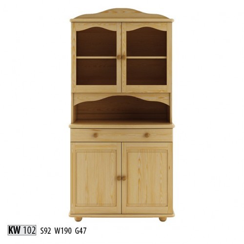 Vitrine schrank klassische - vitrine,