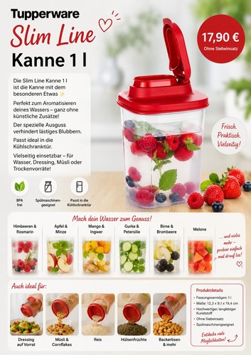 Tupperware erfrischer saft tee - tupperware,