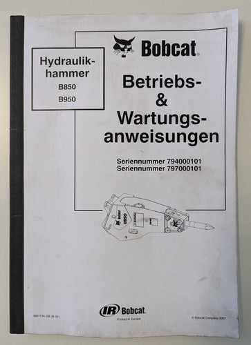 Bobcat hydraulikhammer b850 - hydraulikhammer,