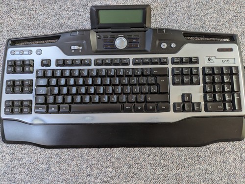 Logitech g15 gaming tastatur - logitech, gaming-tastatur