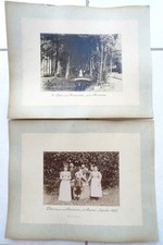 2 große alte Fotos 1897