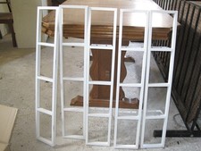 1X Ikea Lerberg CD/DVD/SPIELE/GAMES/BLU-RAY Regal Wall Rack/Shelve Weiss White