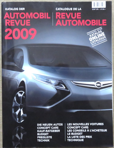 Automobil revue katalog 2009 - katalog,
