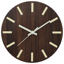 Vintage Wanduhr Holz Design