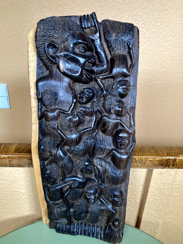 Afrikanische holzfigur - afrikanische,