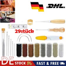 29 Stück Leder Werkzeug