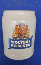 Bierkrug Wolters Pilsener 0,5l , gebraucht, ohne Beschädigung , aus Kellerbar