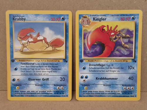 Pokémon krabby 62 - 51/62, +
