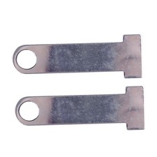 2xHelmschlaufe D-Ring Schloss