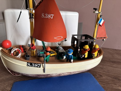 Playmobil 3551 fischerboot - playmobil,