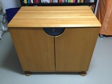 Tolle Kinderzimmer-Kommode, sep. Wickelaufsatz - Buche-Echtholz, super Zustand!