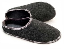 Hausschuhe Hüttenschuhe Herren Pantoffeln Latschen Filz Rutschfest Bequeme