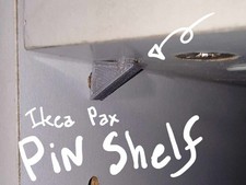 Ikea Pax: Shelf pin