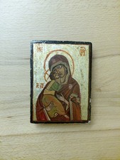 Original Ikone mit Der Jungfrau Maria und Jesuskind, Bulgarien, Kloster Rila