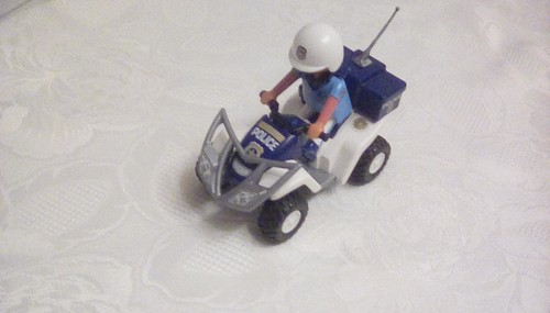 Playmobil 3655 polizei quad - polizei,