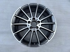 1x Alufelge 18 Zoll 7.5" 5x112 52ET Glanz Schwarz A1764010200 Mercedes-Benz Amg