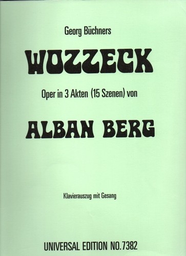 Wozzeck alban berg - alban, oper