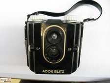Adox Blitz Kamera Bakelit für Rollfilm Typ 120 