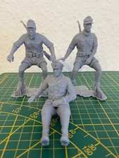 BMW R 75 Gespann Figuren (3 Stück) Wehrmacht WW2 1:16