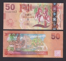 UNC Fiji 50 $ Fifty Dollars