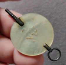 Schlüssel für Spindeluhr Perlmutt  Spindeltaschenuhr  Verge Fusee 15