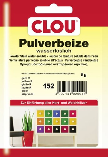 Clou pulverbeize gelb - 5, g