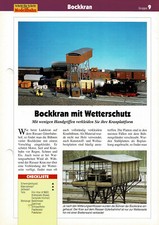 Einen Bockkran mit Wetterschutz verwirklichen / Bauanleitung