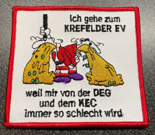 Aufnäher  "Anti Köln / Düsseldorf"  KREFELD PINGUINE