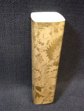 Heinrich Porzellan, Selb -  goldene Vase "echte Tiefätze" quadratische Form