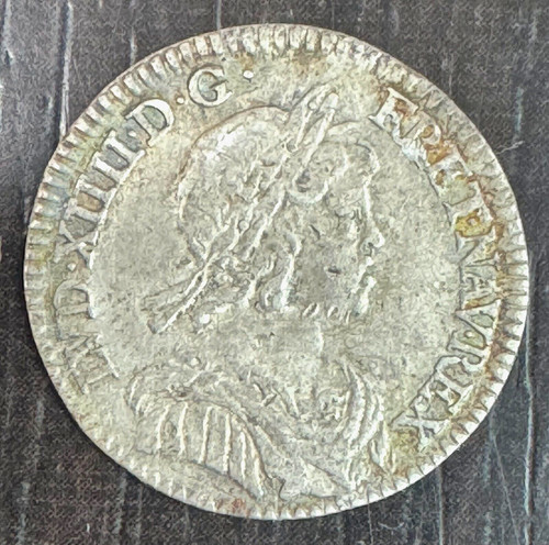 Louis xiv 1643 - louis, 1/12eme