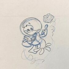 Originalzeichnung Harald Siepermann Alfred J. Kwak der Kometenjongleur Zeichnung