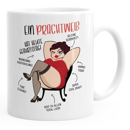 Kaffee tasse prachtweib - kaffee-tasse,