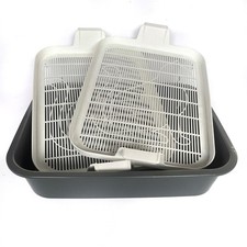 Toilette Kleintiere Kaninchentoilette Kätzchentoilette Kleine Katzenklo B-Ware