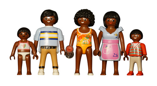 Playmobil schwarze familie - playmobil,