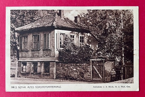 Gotha thüringen 1912 - ak,